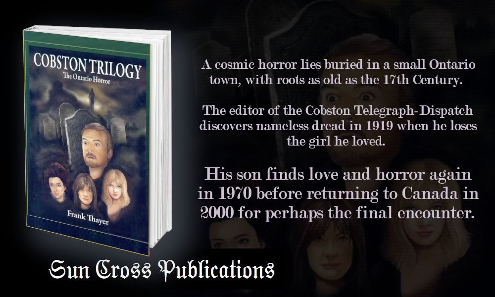 tbm horror - suncross publication - cobstone trilogy