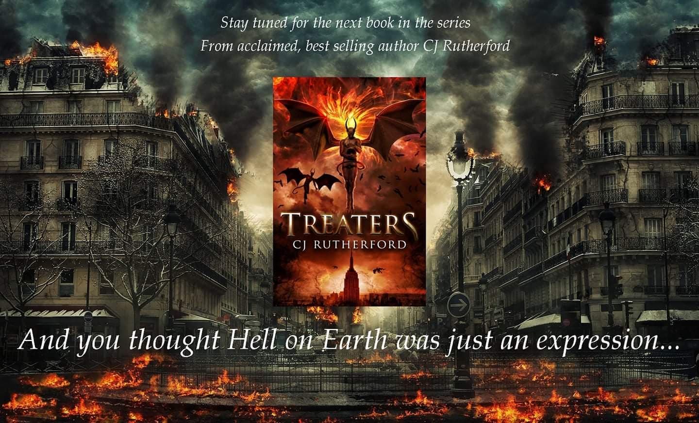 tbm horror - horror promotion - Treaters A post apocalyptic horror Kindle Edition by CJ Ruthenford