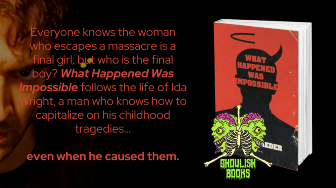 tbm horror - ghoulish books - What happened was impossible - banner 1